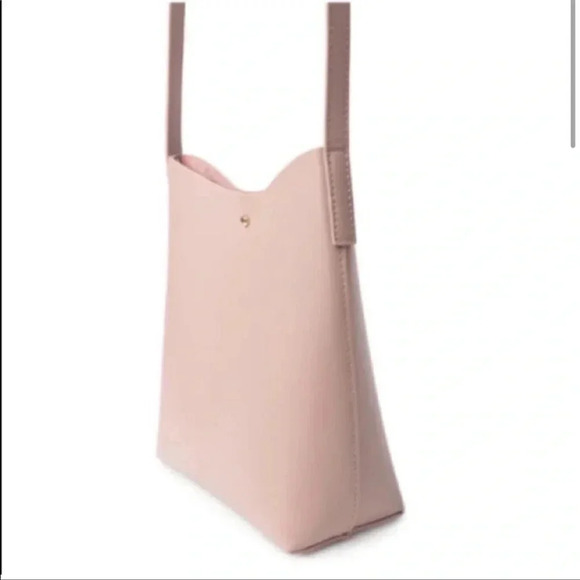 Samara Blush Light Pink Small Shoulder Bag New - Picture 12 of 13